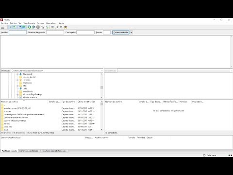 Miniatura · Subir archivos por FTP usando FileZilla
