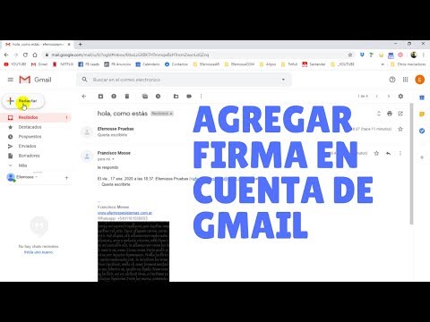 Miniatura · Como agregar una firma en gmail