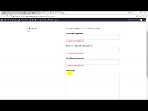 Miniatura · Como crear un formulario de contacto con Antispam de Recaptcha en Wordpress