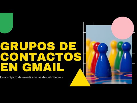 Miniatura · Como crear un grupo de contactos en Gmail